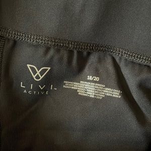 Lane Bryant- Livi Active Black full length legging, size 18/20